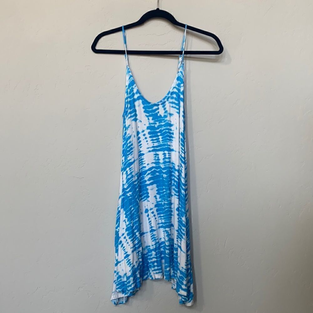Buddy Basics Blue Tie Dye Dress